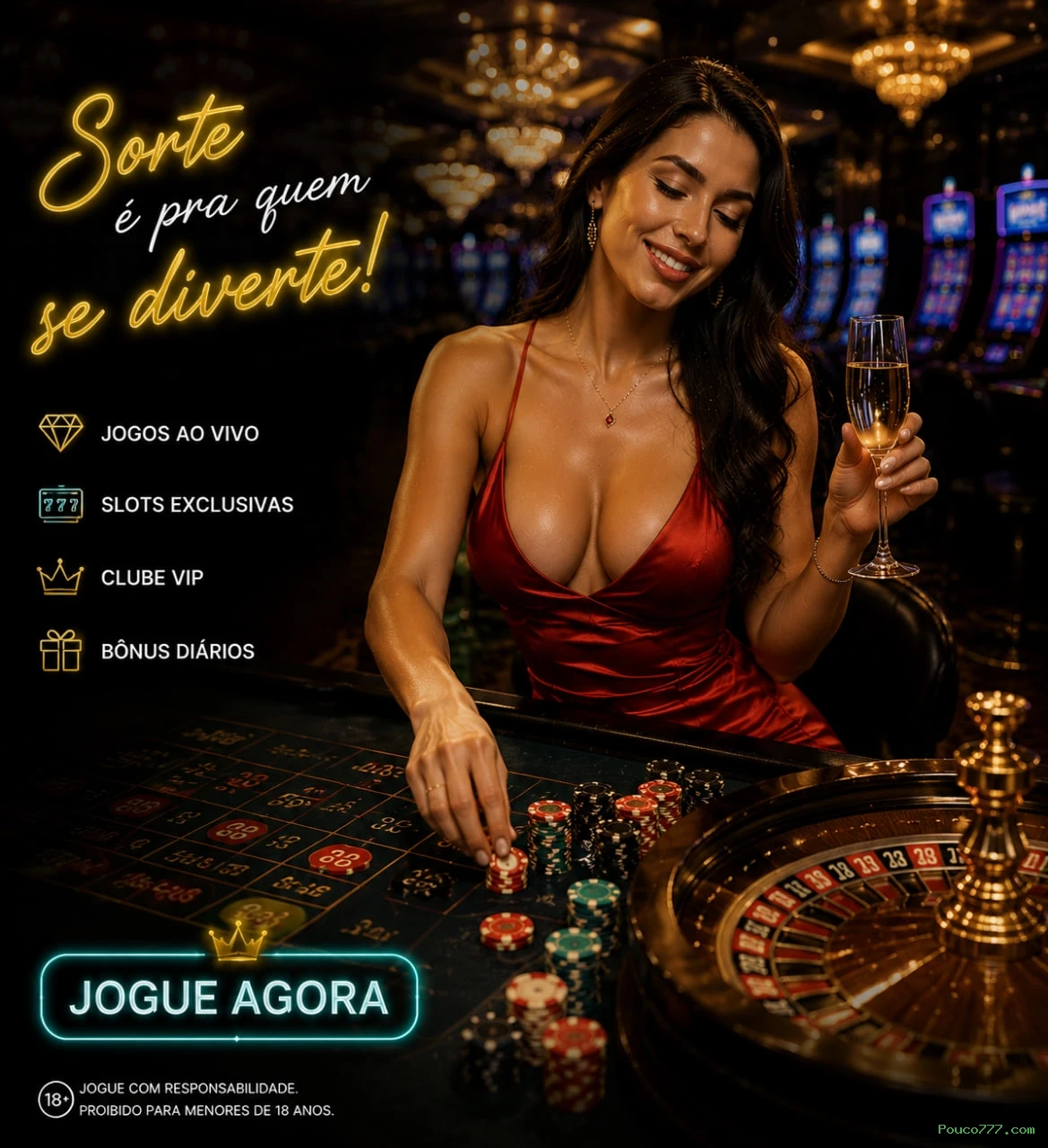 Pouco777.com - Entre no Jogo e Ganhe Muito no Cassino Online Mais Seguro do Brasil!